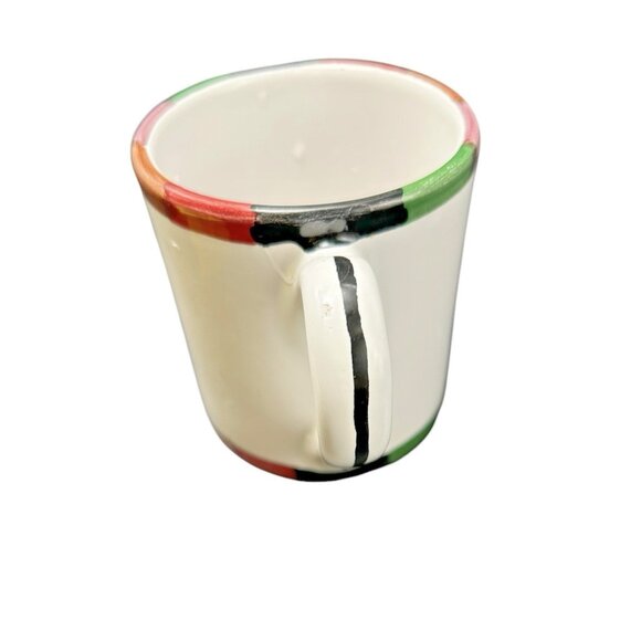 Circo Deruta Italy B Goldsmith Design Coffee Mug Tea Cup 3.75" Italian - Picture 5 of 7